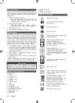 Preview for 74 page of Ryobi RY1400SF35A Original Instructions Manual