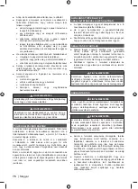 Preview for 78 page of Ryobi RY1400SF35A Original Instructions Manual