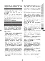 Preview for 127 page of Ryobi RY1400SF35A Original Instructions Manual