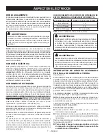 Preview for 43 page of Ryobi RY14122 Operator'S Manual