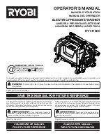 Preview for 1 page of Ryobi RY141600 Operator'S Manual