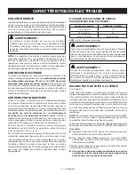 Preview for 25 page of Ryobi RY141812G Operator'S Manual