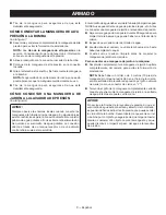 Preview for 41 page of Ryobi RY141820 Operator'S Manual