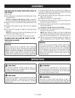 Preview for 13 page of Ryobi RY1418MT Operator'S Manual