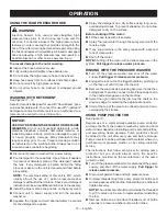 Preview for 16 page of Ryobi RY1418MT Operator'S Manual