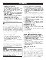 Preview for 17 page of Ryobi RY141900 Operator'S Manual