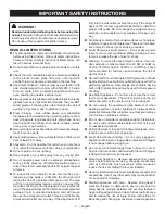 Предварительный просмотр 7 страницы Ryobi RY15122 Operator'S Manual