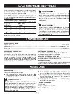 Preview for 21 page of Ryobi RY15122 Operator'S Manual