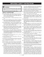 Предварительный просмотр 5 страницы Ryobi RY15124 Operator'S Manual