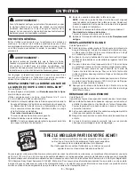 Preview for 18 page of Ryobi RY15525 Operator'S Manual