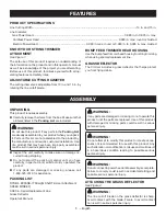 Preview for 7 page of Ryobi RY15527 Operator'S Manual