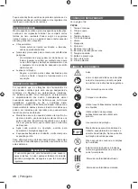 Preview for 48 page of Ryobi RY18BPSA Original Instructions Manual