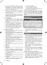 Preview for 76 page of Ryobi RY18FGA Original Instructions Manual