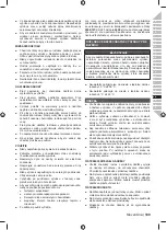 Предварительный просмотр 111 страницы Ryobi RY18FGA Original Instructions Manual