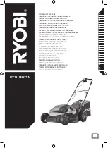 Preview for 1 page of Ryobi RY18LMH37A Original Instructions Manual