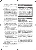 Preview for 76 page of Ryobi RY18LMH37A Original Instructions Manual