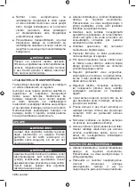 Preview for 128 page of Ryobi RY18LMX40A Original Instructions Manual