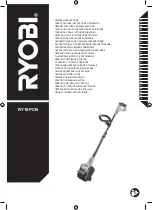 Ryobi RY18PCB Original Instructions Manual предпросмотр