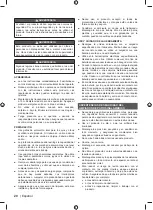 Preview for 22 page of Ryobi RY18PCB Original Instructions Manual