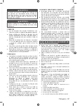 Preview for 39 page of Ryobi RY18PCB Original Instructions Manual