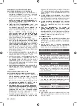 Preview for 44 page of Ryobi RY18PCB Original Instructions Manual
