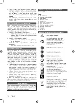 Preview for 74 page of Ryobi RY18PCB Original Instructions Manual