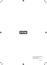 Preview for 168 page of Ryobi RY18PSA Original Instructions Manual