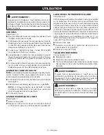 Предварительный просмотр 24 страницы Ryobi RY24001, RY24021 Operator'S Manual