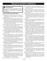 Preview for 16 page of Ryobi RY24600 Operator'S Manual