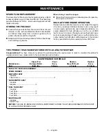 Preview for 13 page of Ryobi RY28005 Operator'S Manual