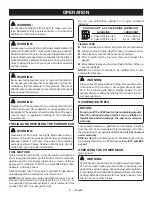 Preview for 10 page of Ryobi RY28100 Operator'S Manual