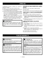 Предварительный просмотр 31 страницы Ryobi RY28101 Operator'S Manual