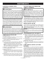 Preview for 47 page of Ryobi RY28160 Operator'S Manual