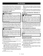 Preview for 31 page of Ryobi RY28161 Operator'S Manual