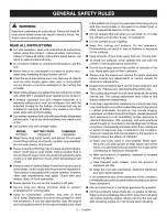 Предварительный просмотр 7 страницы Ryobi RY29550 Operator'S Manual