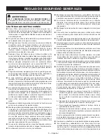 Предварительный просмотр 30 страницы Ryobi RY34006 Operator'S Manual