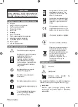 Preview for 106 page of Ryobi RY36BPXA Original Instructions Manual