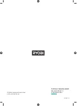 Preview for 12 page of Ryobi RY36C17A Original Instructions Manual