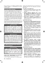 Preview for 60 page of Ryobi RY36CSX35A Original Instructions Manual