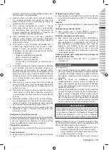 Preview for 75 page of Ryobi RY36CSX35A Original Instructions Manual