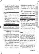 Preview for 97 page of Ryobi RY36CSX35A Original Instructions Manual