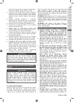 Preview for 149 page of Ryobi RY36CSX35A Original Instructions Manual