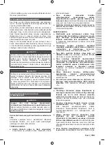 Preview for 201 page of Ryobi RY36CSX35A Original Instructions Manual