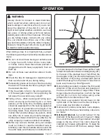 Предварительный просмотр 21 страницы Ryobi RY3714 Operator'S Manual