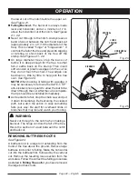 Предварительный просмотр 22 страницы Ryobi RY3714 Operator'S Manual