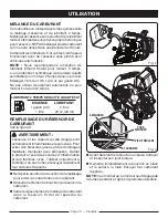 Предварительный просмотр 53 страницы Ryobi RY3714 Operator'S Manual