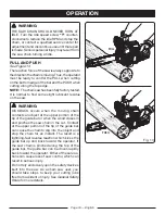 Preview for 16 page of Ryobi RY3818 Operator'S Manual