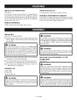 Preview for 7 page of Ryobi RY40006 Operator'S Manual