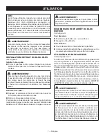 Preview for 16 page of Ryobi RY40006 Operator'S Manual