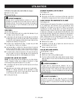 Preview for 24 page of Ryobi RY40021 Operator'S Manual